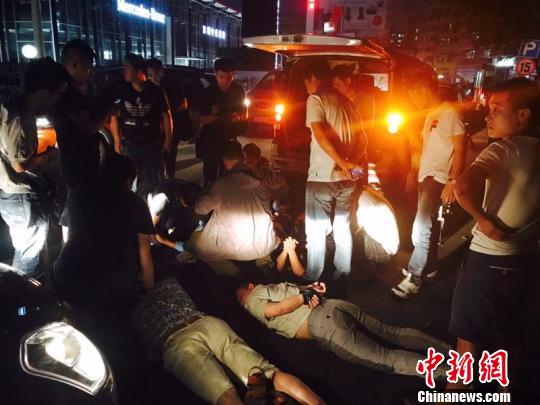 粤港澳警方联打跨境涉毒涉黑犯罪，两天破刑案300余起 警方供图 摄